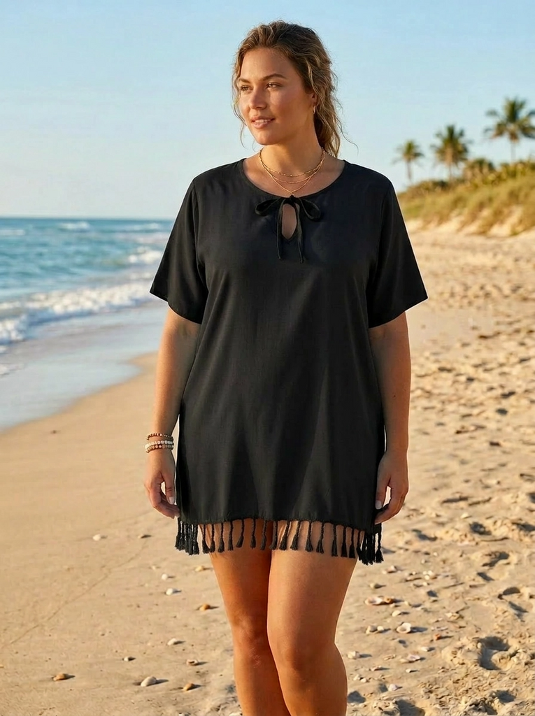 Fringe Top - Kelly Print