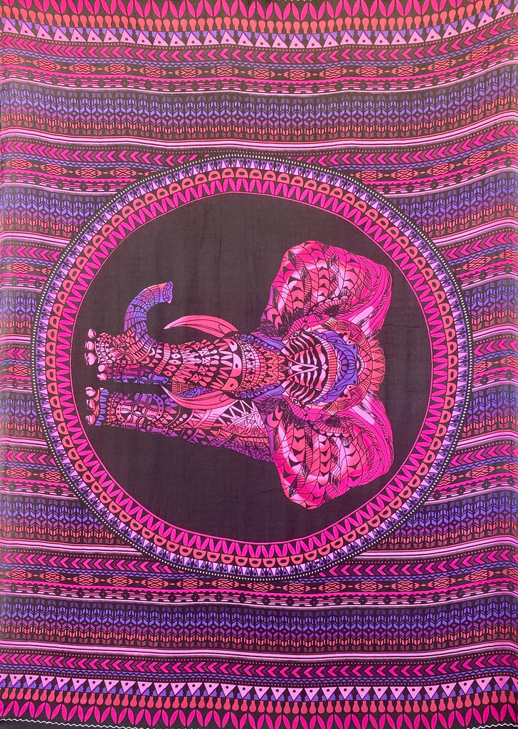 Mandala Elephant Sarong