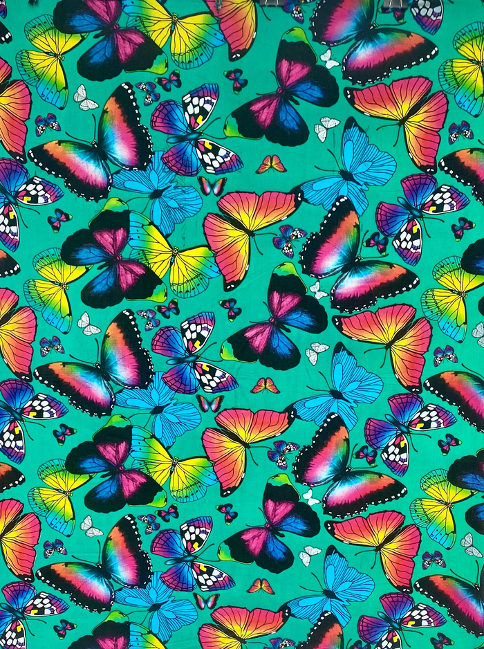 Rainbow Butterfly Sarong