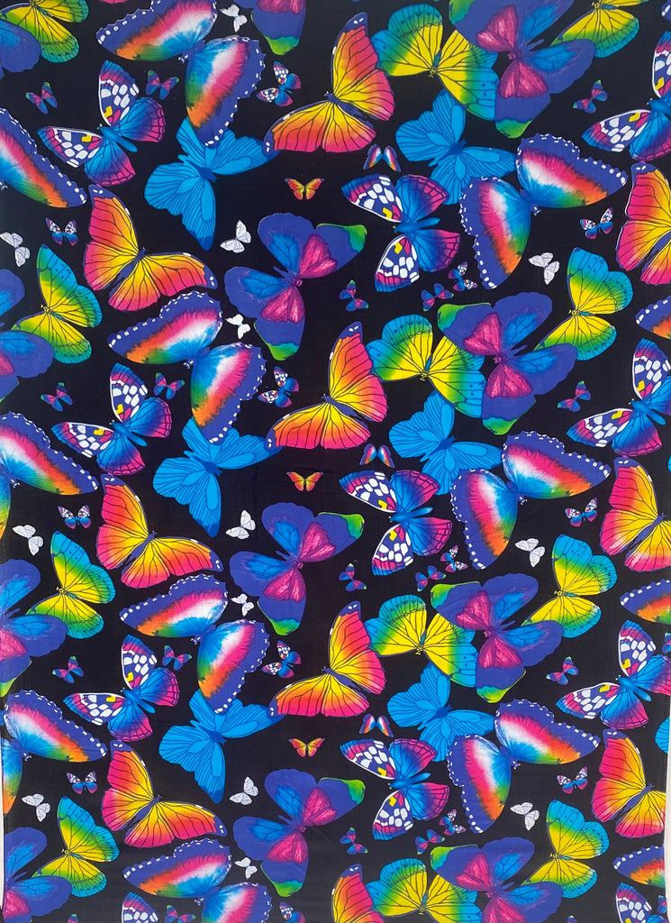 Rainbow Butterfly Sarong