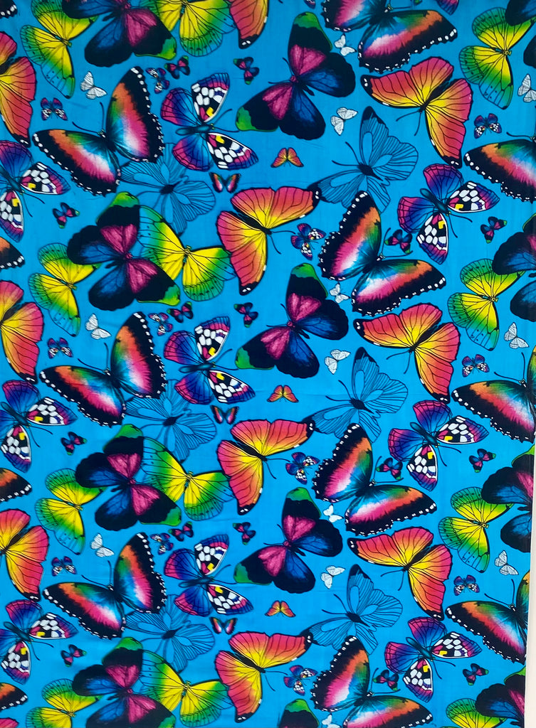 Rainbow Butterfly Sarong
