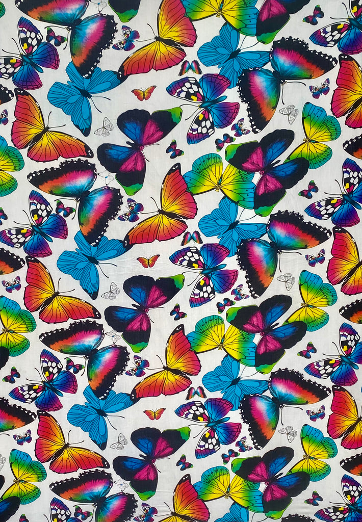 Rainbow Butterfly Sarong