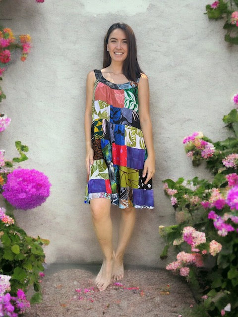 Barbara Patchwork Dress