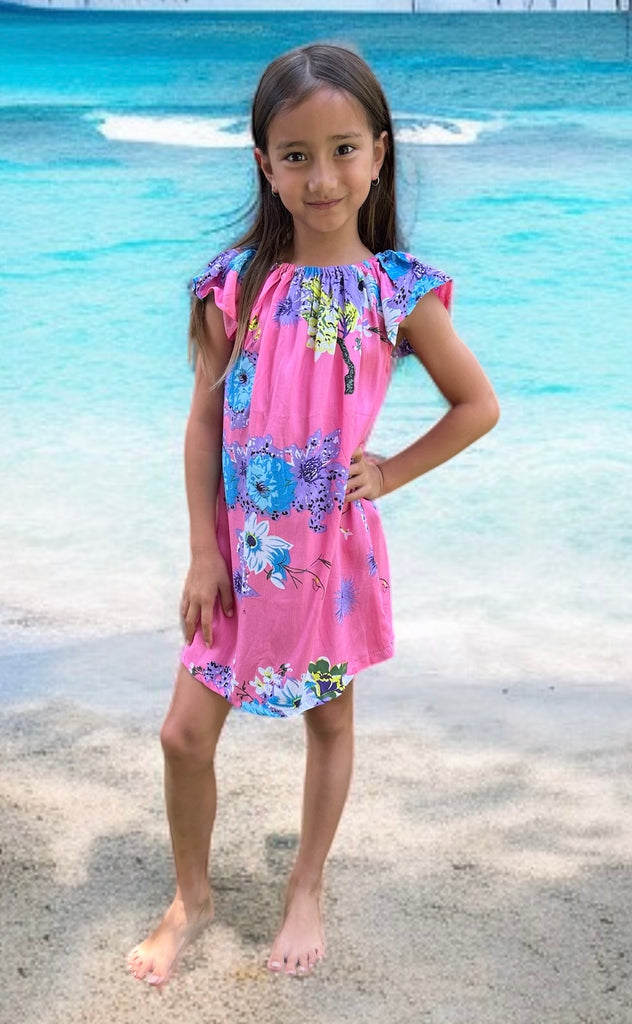 Eliza Children's Dress - Sakura Print