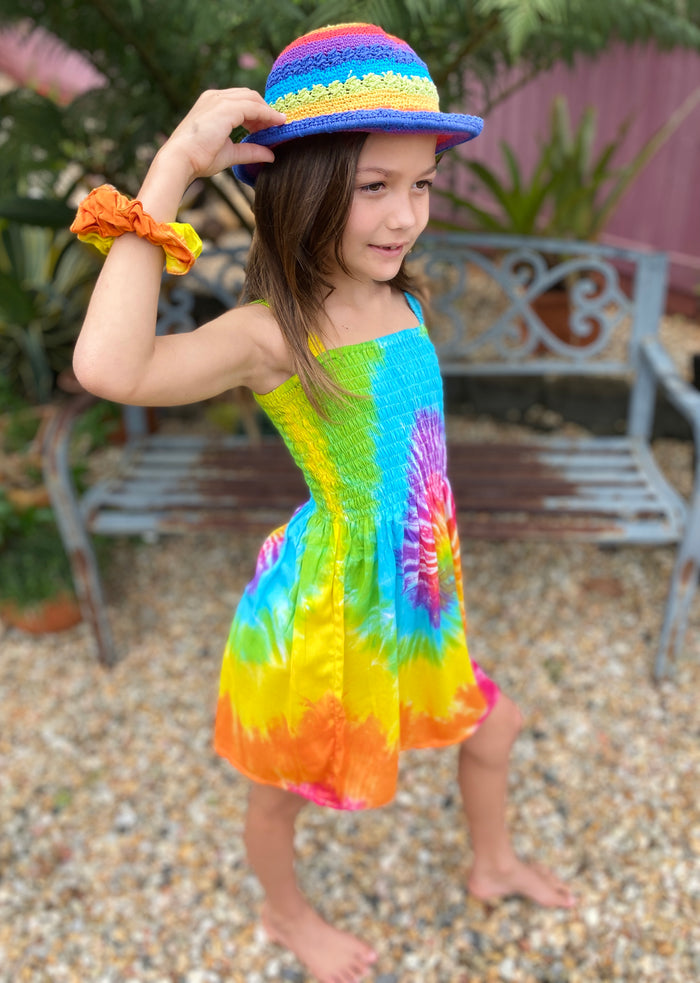 Rainbow Tegan Dress