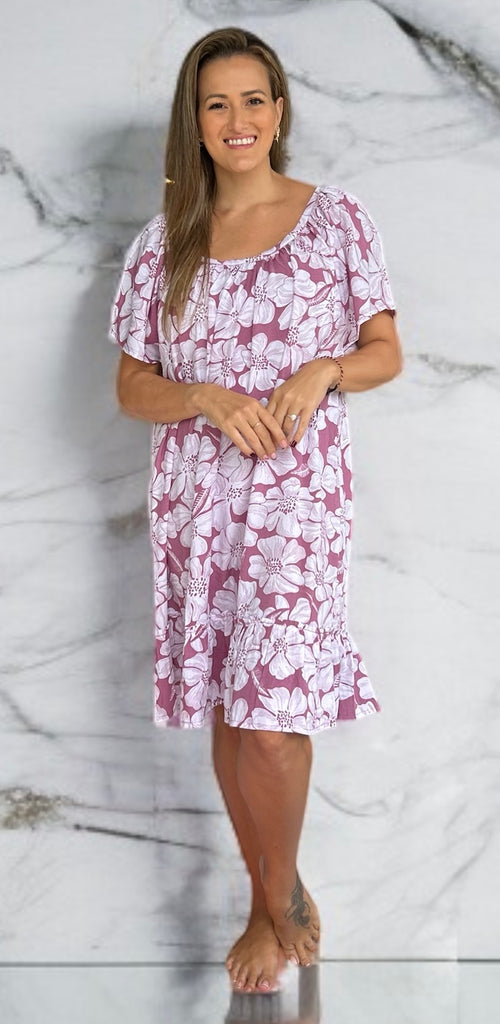 Lisa Dress - Magnolia Print