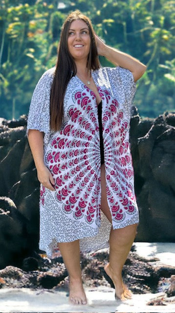 Long Mandala Kimono