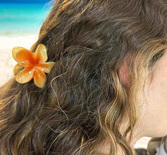 Frangipani Claw Clips Medium