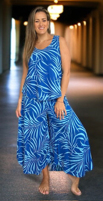 Michelle Pants - Daintree Print
