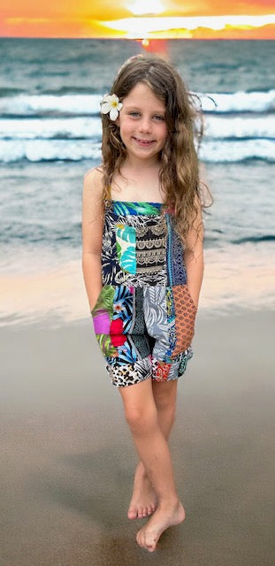 Children's Patchwork Jumpsuit
