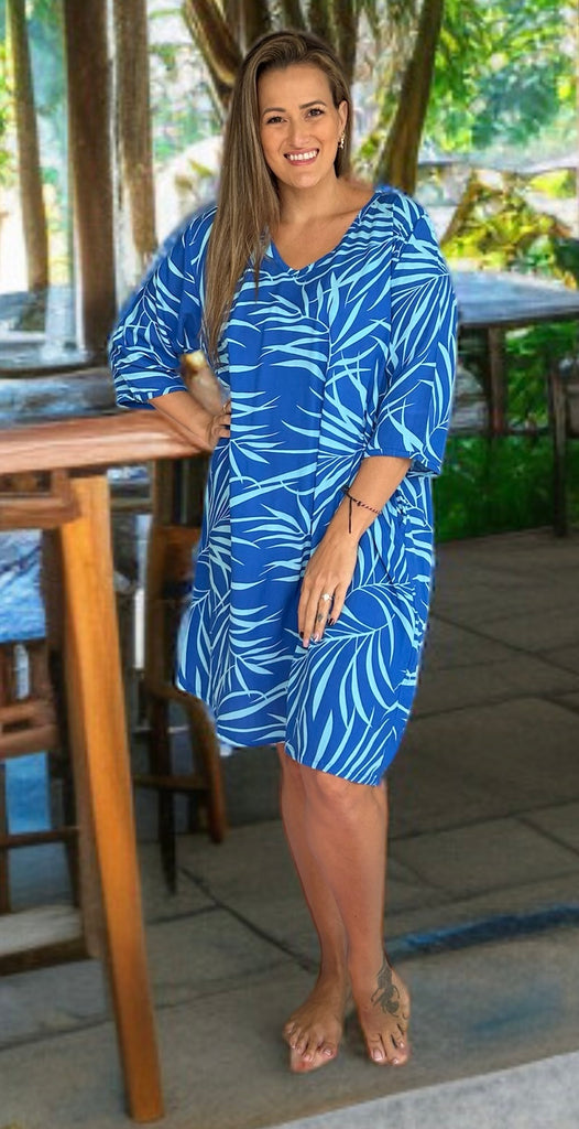 Rachael Dress / Cover Up - Daintree Print