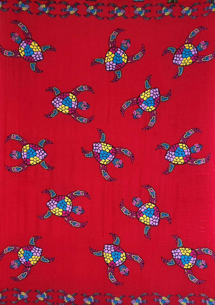 Turtle Colours Sarong