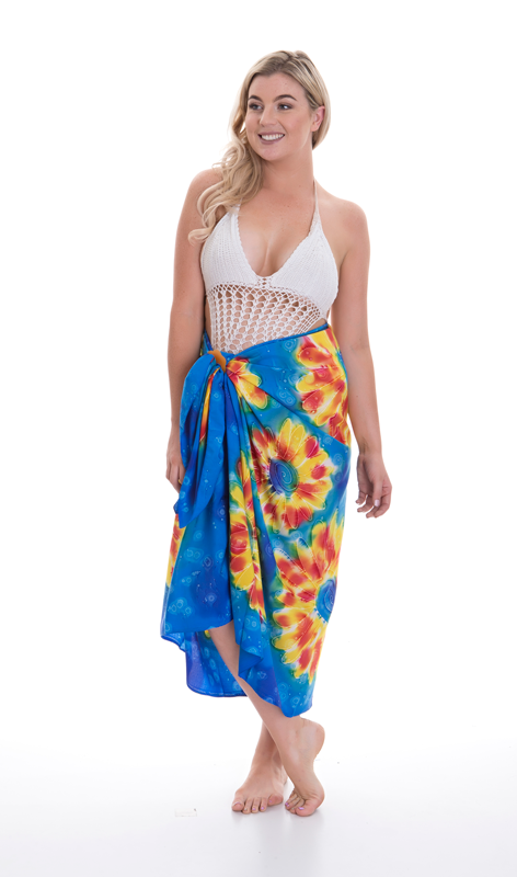 Luxury Paravoile Sarong - Harlequin