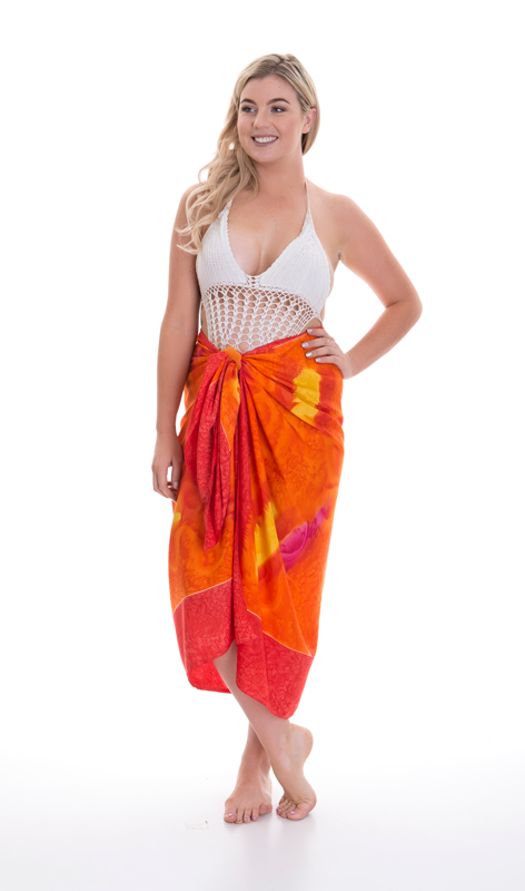 Luxury Paravoile Sarong - Sunstone